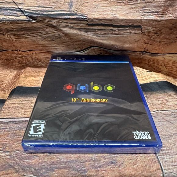 Q.U.B.E. 10th Anniversary PS4 Limited Run #506 SEALED Toxic Games Puzzle NEW - Picture 6 of 6
